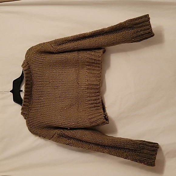 DOUBLE ZERO CROPPED SWEATER - Picture 2 of 3